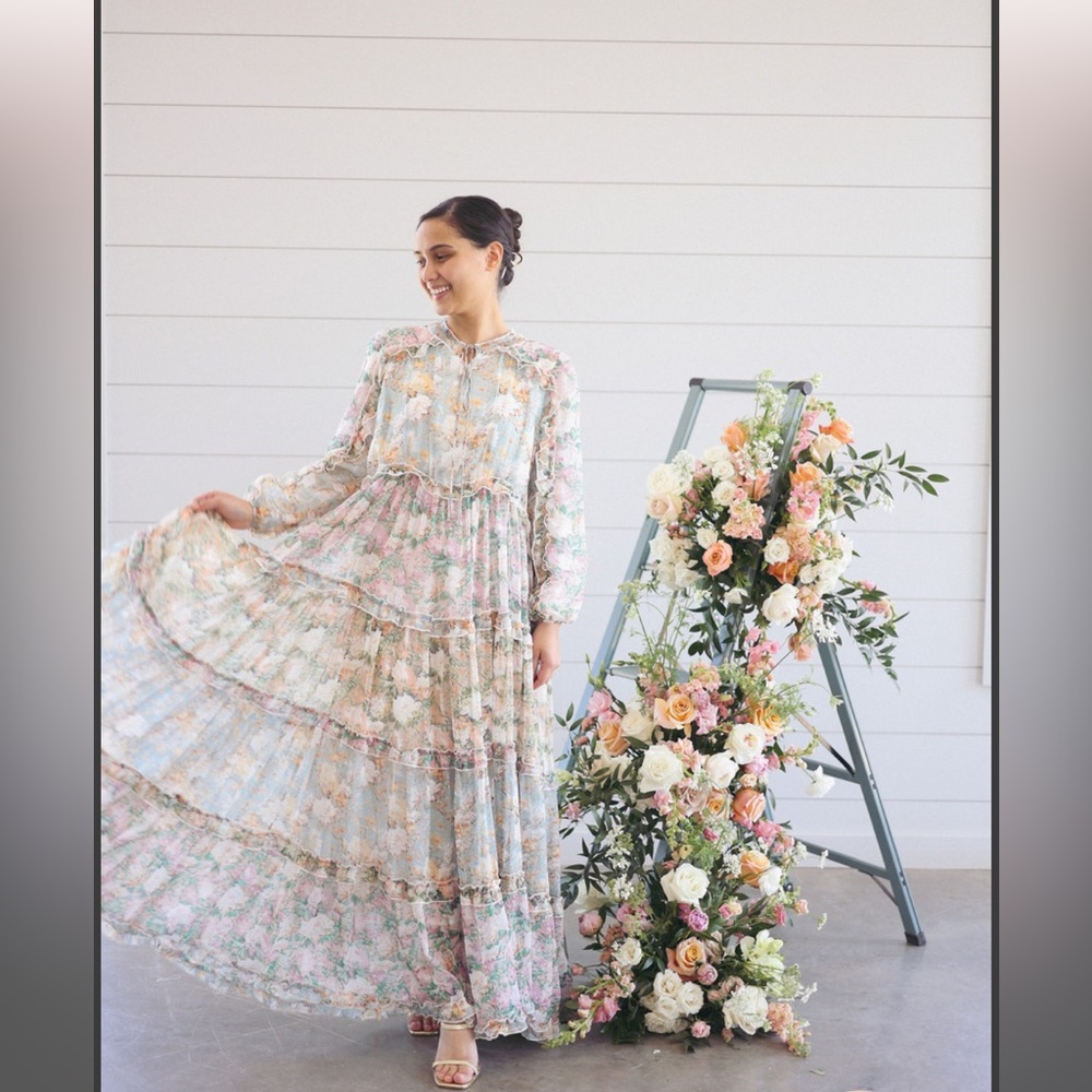 Fluttering in the Garden Dress